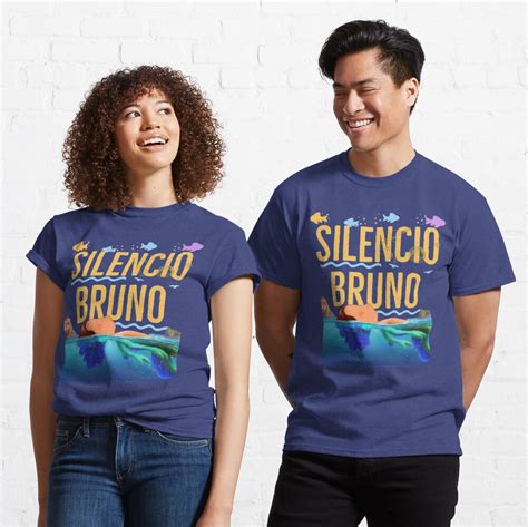 "Silencio Bruno" T-shirt by Global-Calming | Redbubble