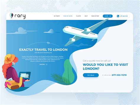 Redesign For A Travel Website by BandaPixels on Dribbble