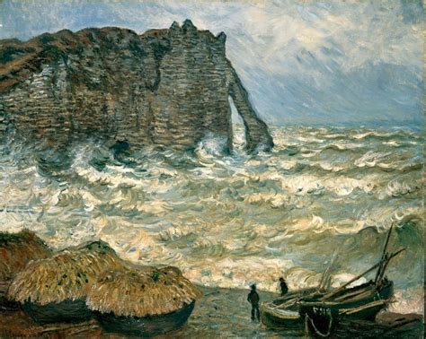 Art vs. reality: Claude Monet's paintings of Étretat - Marine Café Blog