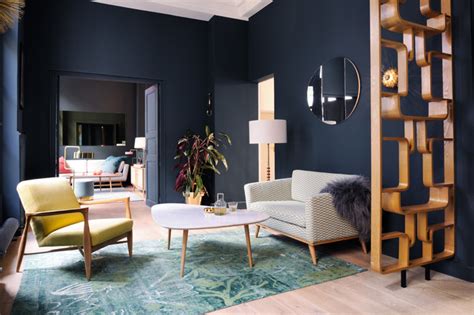 10 Ways to Give a Dark Blue Living Room the Wow Factor | Houzz UK