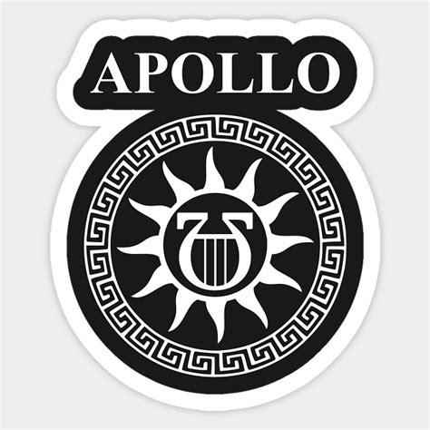 Apollo Greek God - Apollo - Sticker | TeePublic