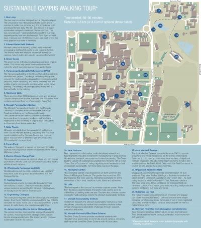 Map shows Clayton campus in all its (green) glory - Monash University