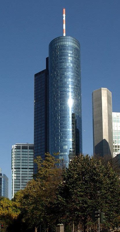 Main Tower, Frankfurt am Main- Germany; 200.0 m 55 fl; completion 1999 | Frankfurt germany, Tower