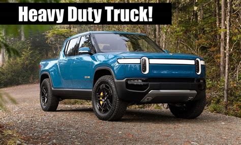 Did You Know the 2022 Rivian R1T is a Heavy Duty Truck? Owner's Manual Tells All - The Fast Lane ...