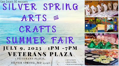 Jul 9 | Silver Spring Arts & Crafts Summer Fair @ Veterans Plaza | Silver Spring, MD Patch