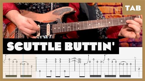 Stevie Ray Vaughan - Scuttle Buttin' - Guitar Tab | Lesson | Cover | Tutorial - YouTube