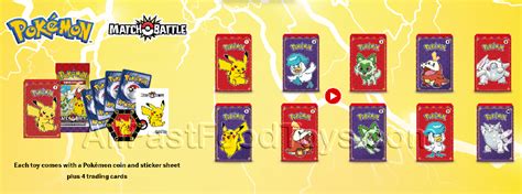 McDonald's Pokemon Happy Meal Commercial Complete Set of 10 Toy ...