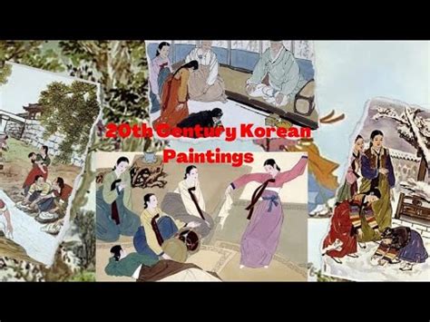 Korean paintings || 20th century Korean paintings || Korean culture 🇰🇷 ...