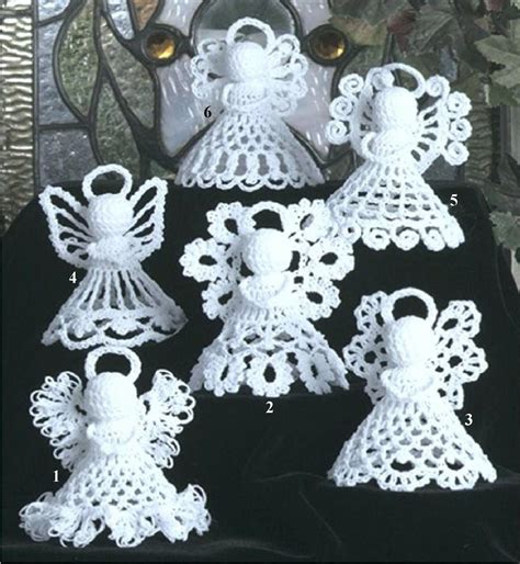 PDF Angel Ornaments Crochet Pattern Angel Pattern Digital | Etsy in ...