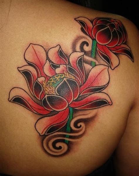 44+ Japanese Lotus Tattoos Collection