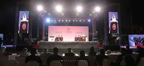 11th Commencement Ceremony of AURAK celebrates uniqueness of American system, as 213 graduates ...