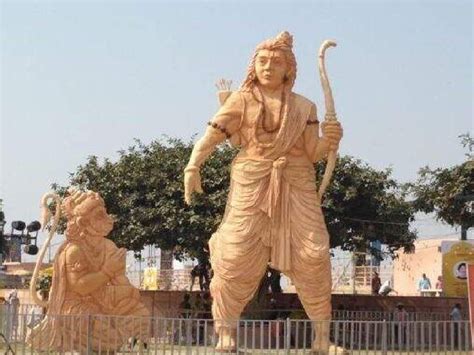 Statue of Almighty 1000 feet statue of Lord Ram will be installed in ...