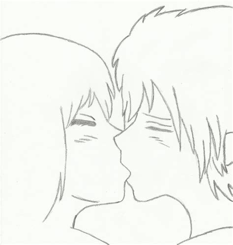 Easy Cute Anime Couple Drawing - Loyal-to