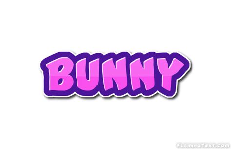 Bunny Logo | Free Name Design Tool from Flaming Text