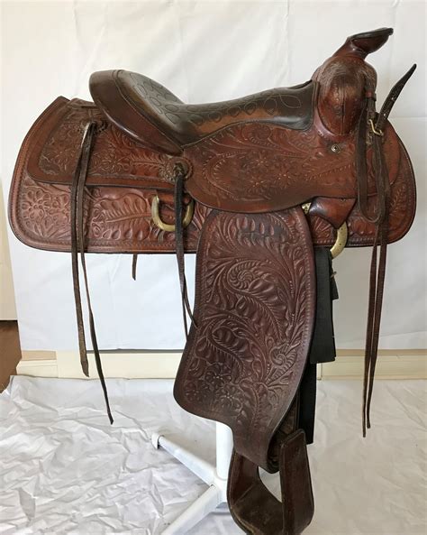 Western Used Saddle 15 inch | Western Saddles, Horse Tack, Barrel, Roping & Specialty