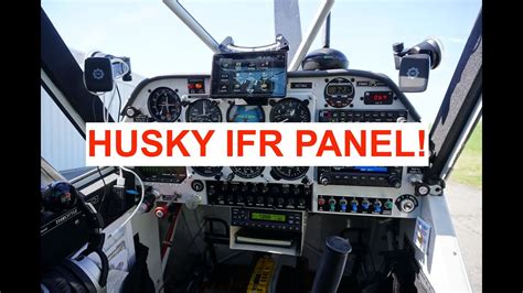 HUSKY IFR PANEL v2 Longer - Aviat Husky Cockpit - YouTube