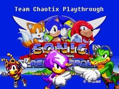 Sonic Classic Heroes [Team Chaotix] - YouTube