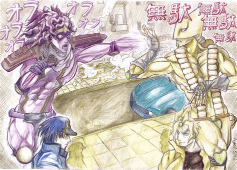 Star platinum vs the World by archangelmanga on DeviantArt