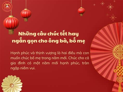 Những câu chúc Tết hay ngắn gọn và đầy ý nghĩa