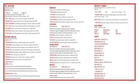 Menu at Fusion Cafe, Natick