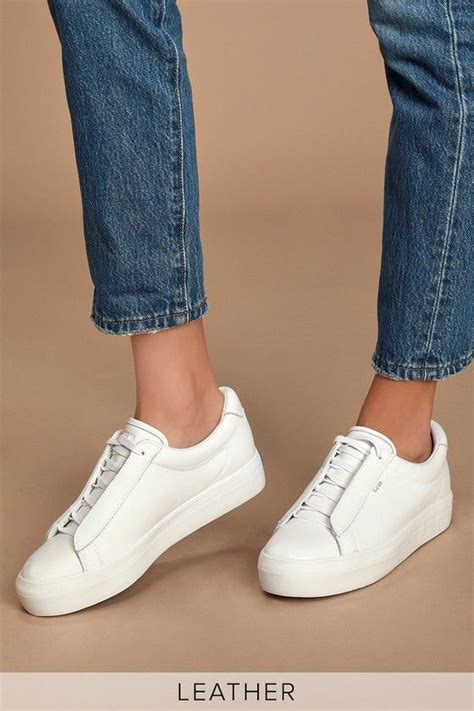 Rise Metro White Leather Sneakers | Leather keds, White leather ...