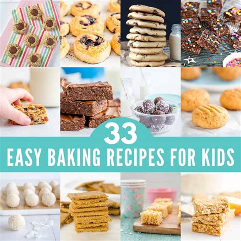 Easy Baking Recipes For Kids - Basic Pantry Ingredients