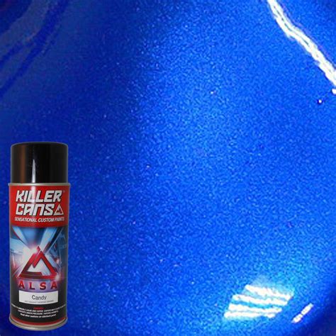 Alsa Refinish 12 oz. Candy Cobalt Blue Killer Cans Spray Paint-KC-CB ...