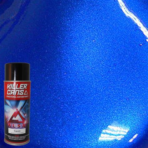 Alsa Refinish 12 oz. Candy Cobalt Blue Killer Cans Spray Paint-KC-CB - The Home Depot