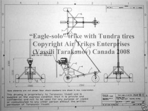 "Eagle" - Weight-Shift Experimental AB (Ultralight) trike plans | Trike, How to plan, Ultralight