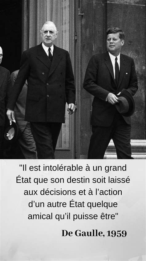 Épinglé sur De Gaulle en citations