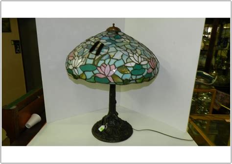 Antique Tiffany Style Lamp Base - Lamps : Home Decorating Ideas #KDqYzGZ8WM