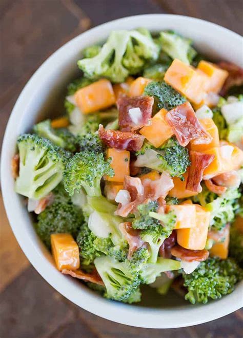 Broccoli Salad Recipe | Brown Eyed Baker