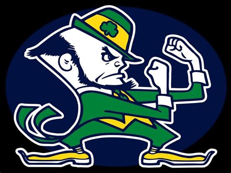 Fighting irish logo, Notre dame fighting irish, Notre dame university