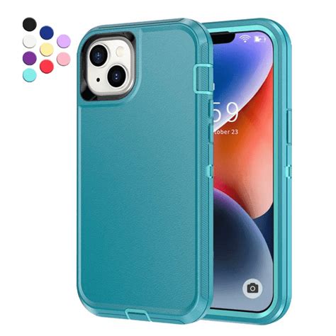 iPhone 13 Mini Heavy Duty Case {Shock Proof Case with 3 Layer Rubber ...