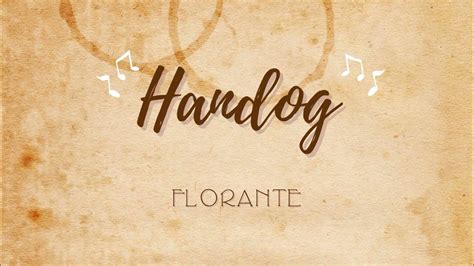 Handog - Florante (Lyrics) - YouTube