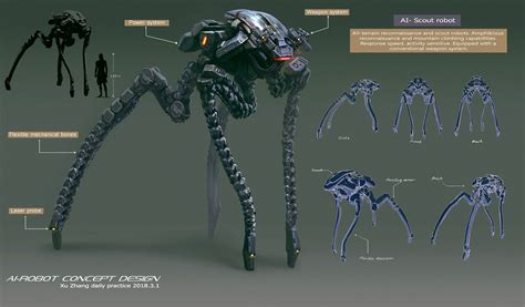 an image of a giant spider with many different parts on it's body and legs