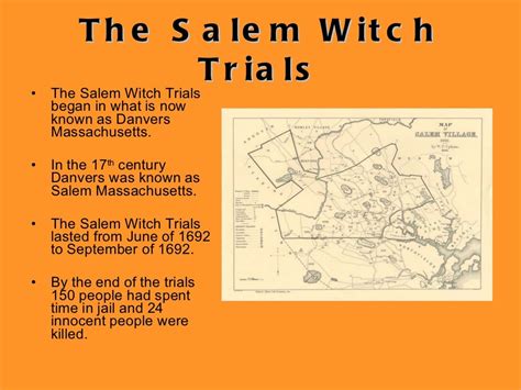 Salem witch trials