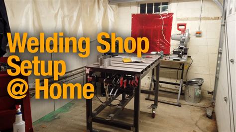 Welding Shop Tour -- An overview of welding setup for the home hobbyist ...