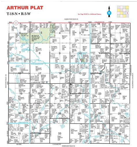 Gladwin County Mi Plat Map - CountiesMap.com