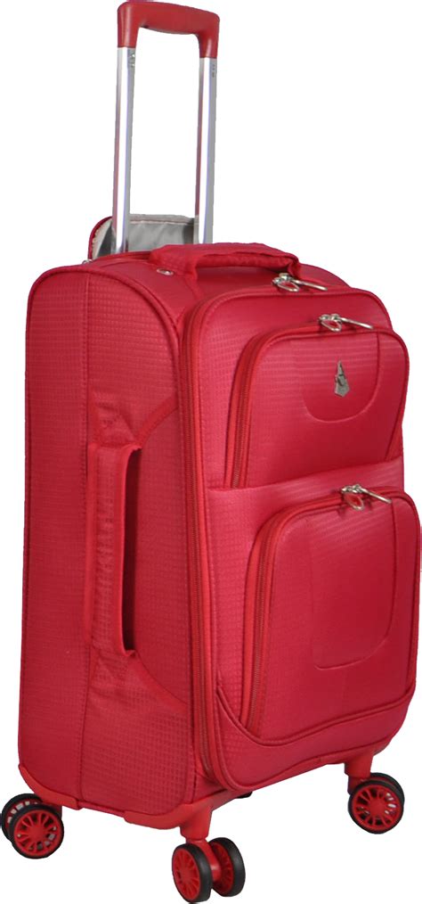 Pink luggage PNG image
