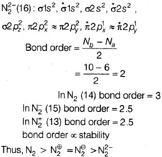 Bond Order Of N2 - astonishingceiyrs