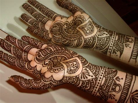Mehndi Designs For Hands : Arabic Henna/Mehndi Designs For Brides
