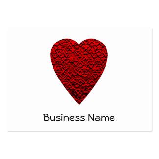 Heart Shaped Business Cards & Templates | Zazzle