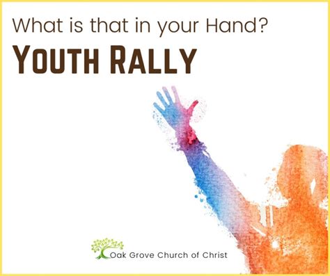 Youth Rally: What’s That in Your Hand? | Oak Grove Church of Christ