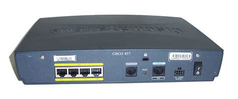 Cisco 800 series 857 IOS C850-ADVSECURITYK9-M Ver.12.4(4)T7 Router- No PS | eBay