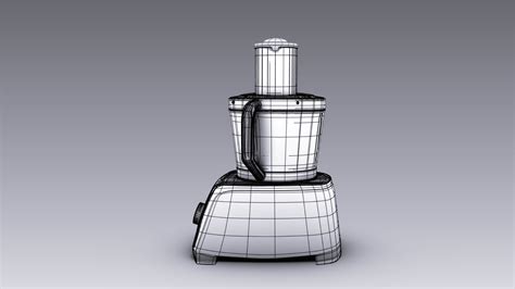 Bosch Food Processor 3D model | CGTrader