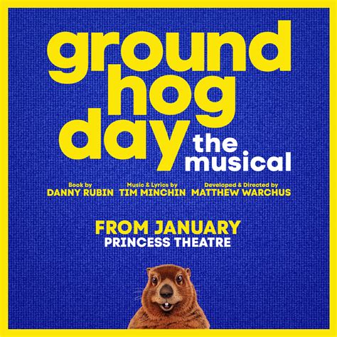 Groundhog Day The Musical To Make Australian Premiere in Exclusive ...