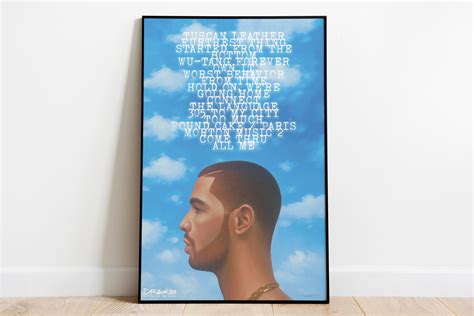 Drake Nothing was the Same Deluxe Alternate Poster | Etsy