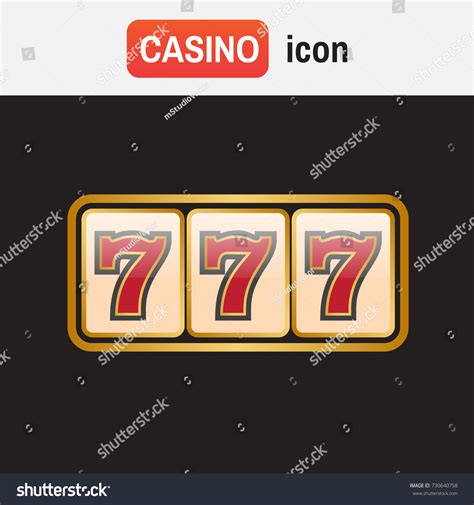 Lucky Seven Jackpot Casino Lucky Seven Stock Vector (Royalty Free ...