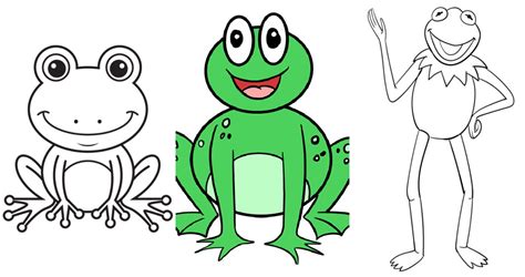 20 Easy Frog Drawing Ideas - How To Draw A Frog - Blitsy